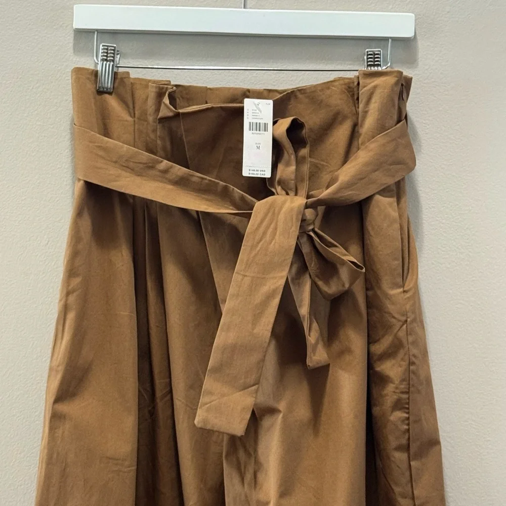 Anthropologie Brown Wide Leg Pants - Picture 8 of 12